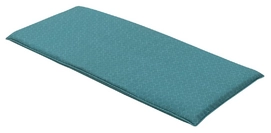 Bankkussen Madison Check Sea Blue (120 x 48 cm)