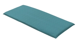 Bankkussen Madison Check Sea Blue (150 x 48 cm)