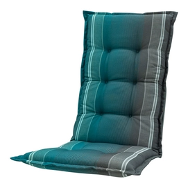 Coussin de Chaise Extérieure Madison Stef Sea Blue (Dossier Bas)