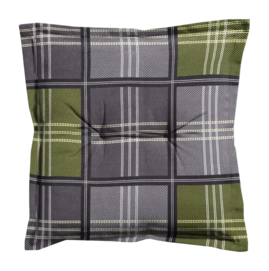 Coussin d’Assise Madison Universel Patchy Olive (50 x 50 cm)