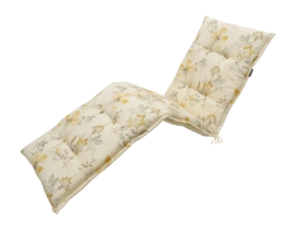 Coussin de Chaise Longue Madison Sophie/Ann Yellow (200 x 60 cm)
