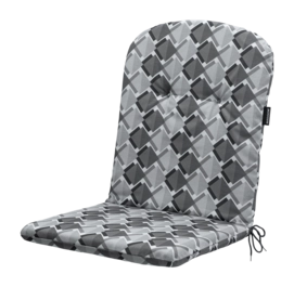 Kuipstoelkussen Madison Siem Grey (45 x 96 cm)