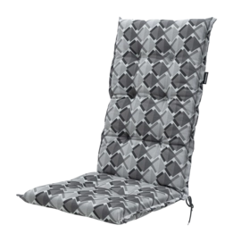 Coussin de Jardin Madison Siem Grey (Dossier Haut)