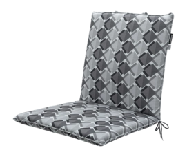 Stapelstoelkussen Madison Universeel Siem Grey (97 x 49 cm)