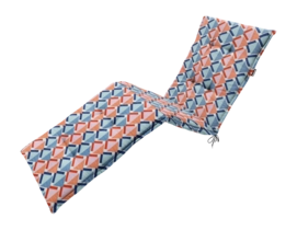 Coussin de Chaise Longue Madison Siem Indigo (200 x 60 cm)