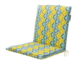 Stapelstoelkussen Madison Universeel Siem Yellow (97 x 49 cm)