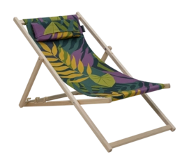 Houten Strandstoel Madison Iven Green (120 x 55 cm)