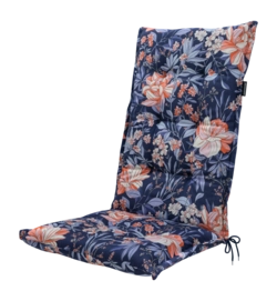 Coussin de Jardin Madison Maxime Indigo Haute Dossier