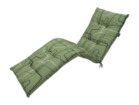 Coussin de Chaise Longue Madison Joah Sage (200 x 60 cm)