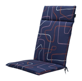 Tuinkussen Madison Universeel Joah Indigo Hoge Rug