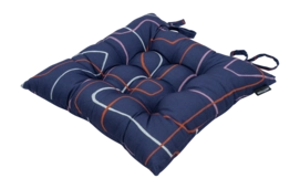 Toscanekussen Madison Joah Indigo (46 x 46 cm)