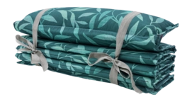 Bankkussen Madison Living Plaid Fergus Sea Blue (180 x 68 cm)