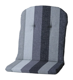 Kuipstoelkussen Madison Victoria Grey (45 x 96 cm)
