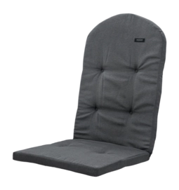 Tuinstoelkussen Madison Bearchair Panama Grey Hoge Rug (128 x 48 cm)