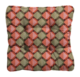 Coussin Matelas Madison Florance Siem Terra (47 x 47 cm)