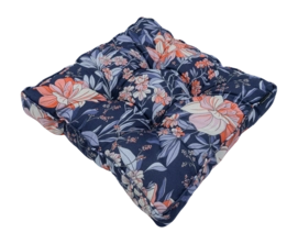 Coussin de Matelas Madison Florance Maxime Indigo (47 x 47 cm)