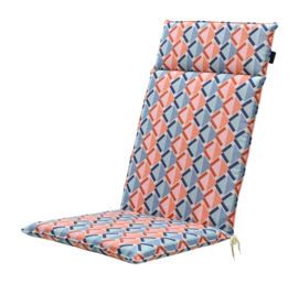 Coussin de Jardin Madison Universeel Siem Indigo Dossier Haut