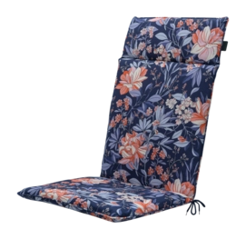 Coussin de Jardin Madison Universel Maxime Indigo (Dossier Haut)
