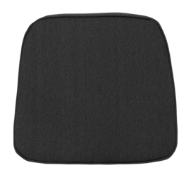 Coussin de Siège  Madison Wicker Universel Noir Eco + Nature Finition Extérieure (48 x 48 cm)