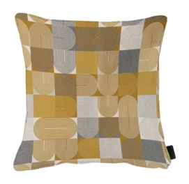 Sierkussen Madison Jacky Mosterd (45 x 45 cm)