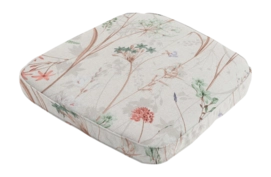 Galette de Chaise Madison Wicker Universel Donna Naturel + Finition Extérieure Nature (48 x 48 cm)