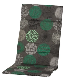 Textileenkussen Madison de Luxe Fantasy Green Hoge Rug