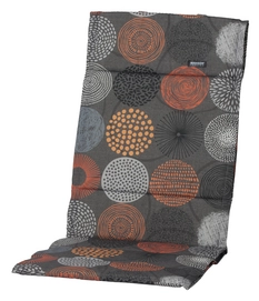 Textileenkussen Madison de Luxe Fantasy Orange Hoge Rug