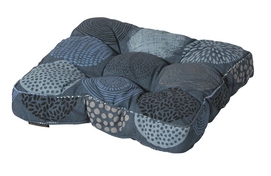 Matraskussen Madison Florance Fantasy Blue (47 x 47 cm)