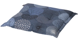 Voetenbankkussen Madison Fantasy Blue
