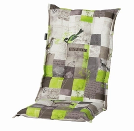 Tuinkussen Madison Enjoy Lime Lage Rug