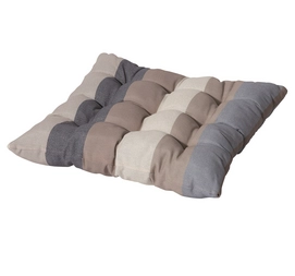 Toskana Sitzkissen Madison Victoria Taupe (46 x 46 cm)