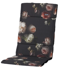 Textileenkussen Madison de Luxe Dark Flower Hoge Rug