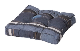 Matraskussen Madison Florance Denim Blue (47 x 47 cm)