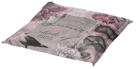 Voetenbankkussen Madison Melli Grey