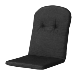 Kuipstoelkussen Madison Kuip Rib Black (96 x 45 cm)