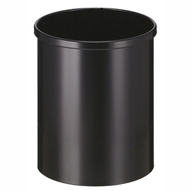Papierbak Zwart 15L
