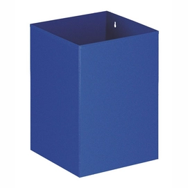 Papierbak Vierkant Blauw 21L