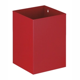 Papierbak Vierkant Rood 21L