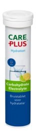 Effervescent Tablets Care Plus Carbohydrate Electrolyte Lemon/Lime (20 Pieces)