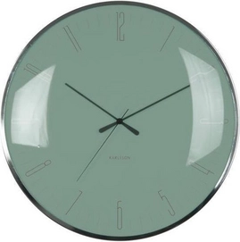 Klok Karlsson Dragonfly Jungle Green Dome Glass 40 cm