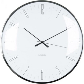 Klok Karlsson Dragonfly White Dome Glass 40cm