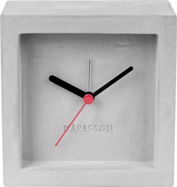 Wekker Karlsson Franky Concrete 10 x 10 cm