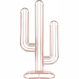 Coffee Pod Holder PT Living Cactus Copper Plated