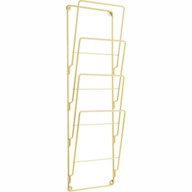 Zeitungsständer PT Living Steel Wire Gold Plated