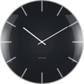 Klok Karlsson Glass Dome Black 40 cm