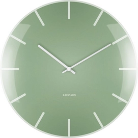 Klok Karlsson Glass Dome Green 40 cm