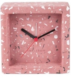Alarm Clock Karlsson Franky Terrazzo Pink