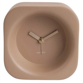 Wekker Karlsson Chunky Polyresin Sand 12 x 12 cm