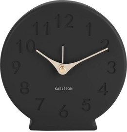 Wekker Karlsson Sole Polyresin Matt Black 13,5 cm