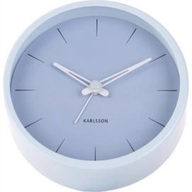Wecker Karlsson Lure Large Steel Sky Blue 11 cm